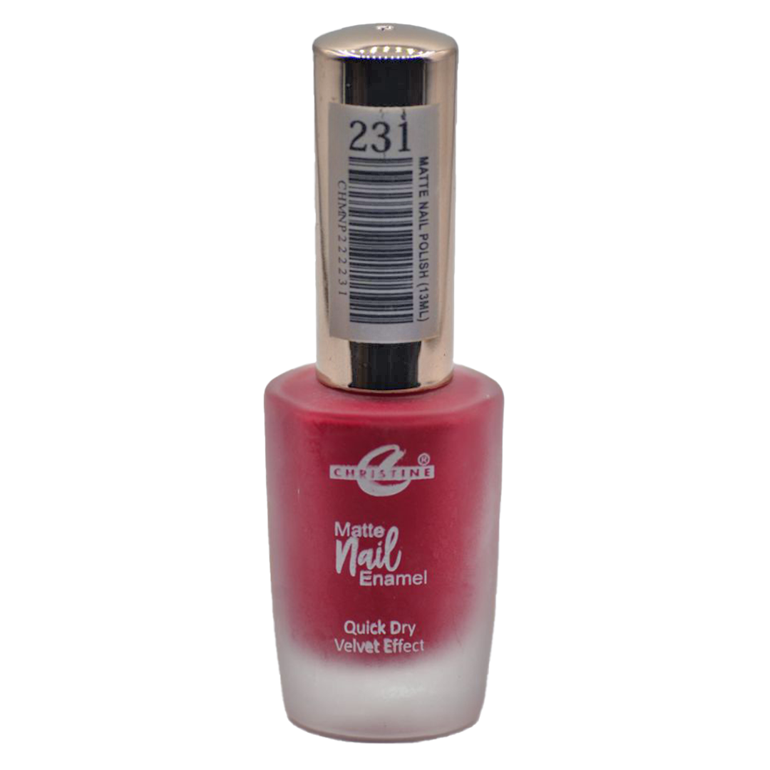 Christine Matte Nail Enamel Shade-231 - FlyingCart.pk