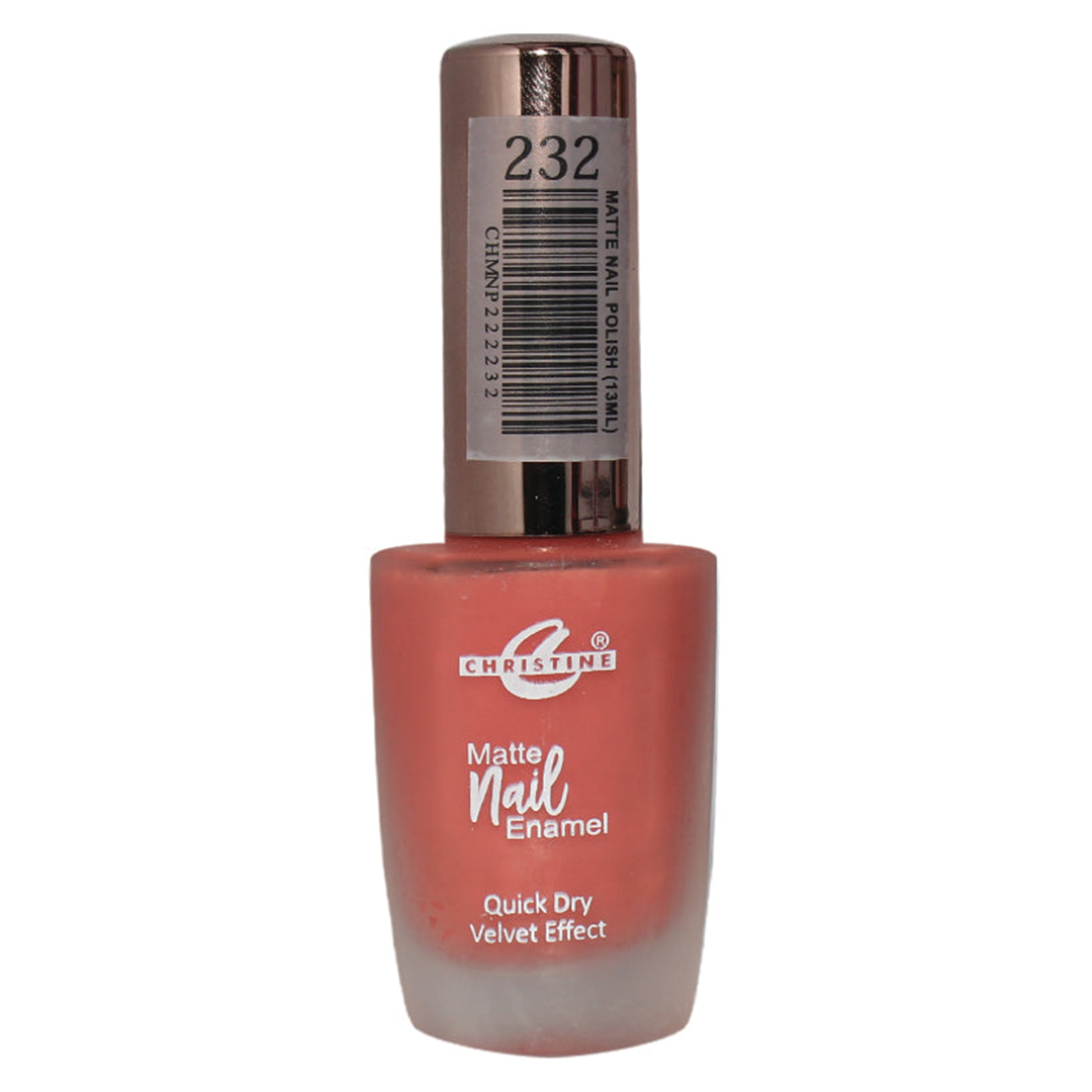 Christine Matte Nail Enamel Shade-232 - FlyingCart.pk