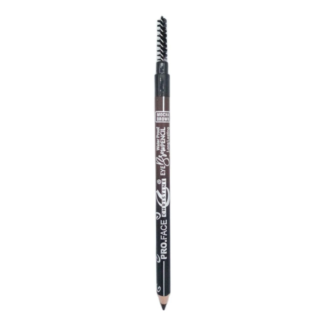 Christine Pro Face Water Proof Eye Brow Pencil with Brush - FlyingCart.pk
