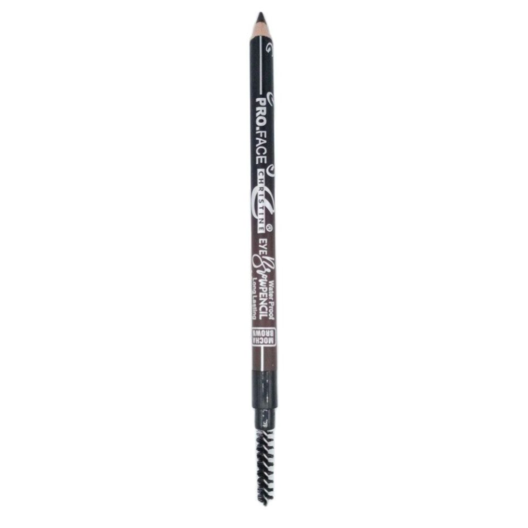 Christine Pro Face Water Proof Eye Brow Pencil with Brush
