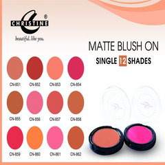 Christine Single Matte Blush On – Shade CN-862
