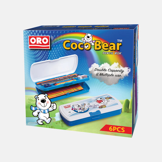 Coco Bear Pencil Box - FlyingCart.pk
