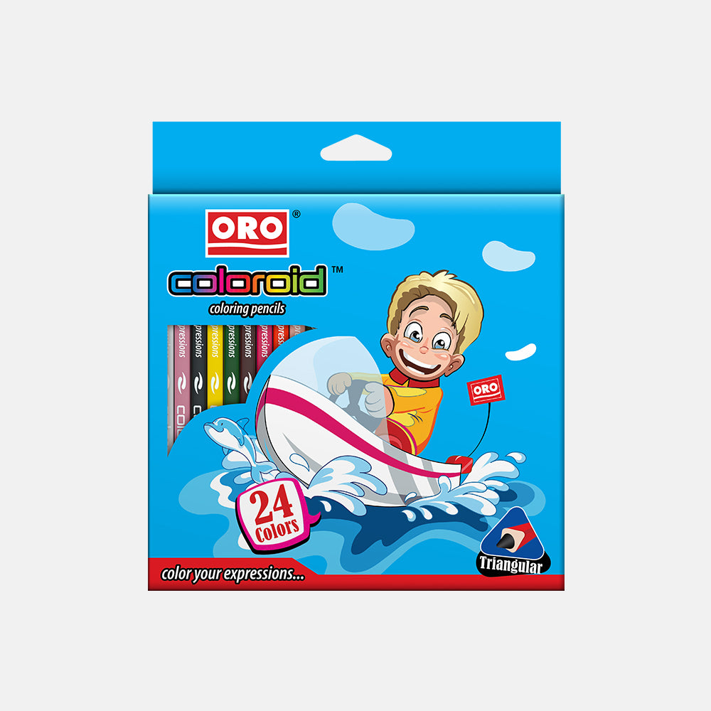 Coloroid Box of 24 Pencil Colors - FlyingCart.pk