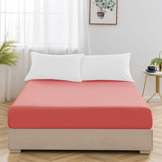 Coral Fitted Sheet - FlyingCart.pk