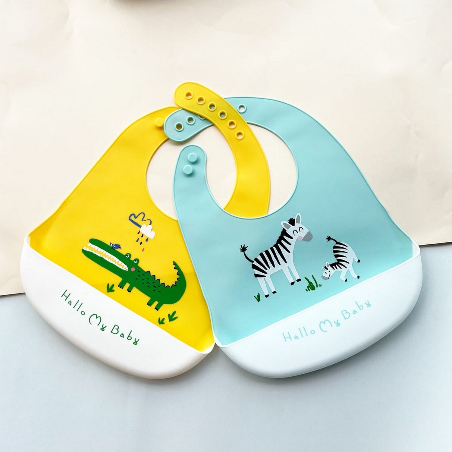 Silicone Baby Feeding Bibs - FlyingCart.pk