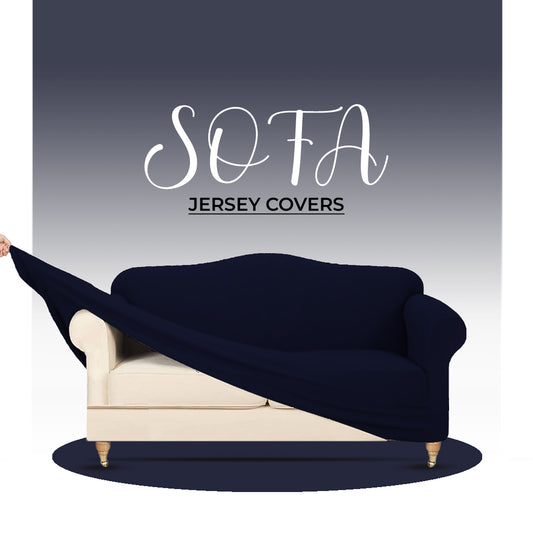 Dark Blue Sofa Cover