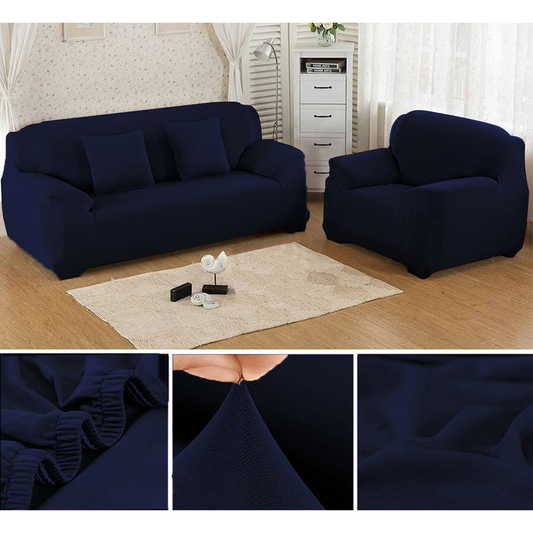 Dark Blue Sofa Cover