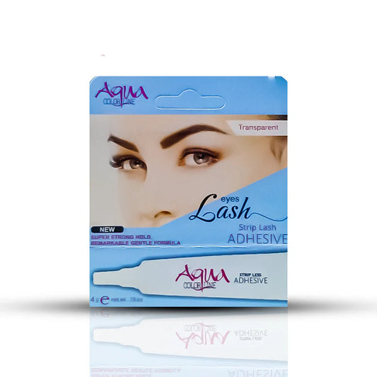 Aqua Color Line Eyelash Glue – Transparent, Strong & Quick-Drying