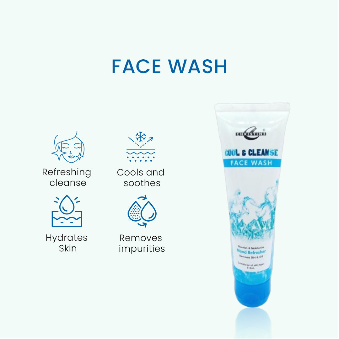 Christine Cool & Cleanse Face Wash 110ml - FlyingCart.pk