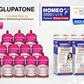 GLUPATONE Extreme Strong Whitening Emulsion 50 ml & homeo cure pack of 12 - FlyingCart.pk