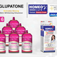 GLUPATONE Extreme Strong Whitening Emulsion 50 ml & Homeo cure pack of 6 - FlyingCart.pk