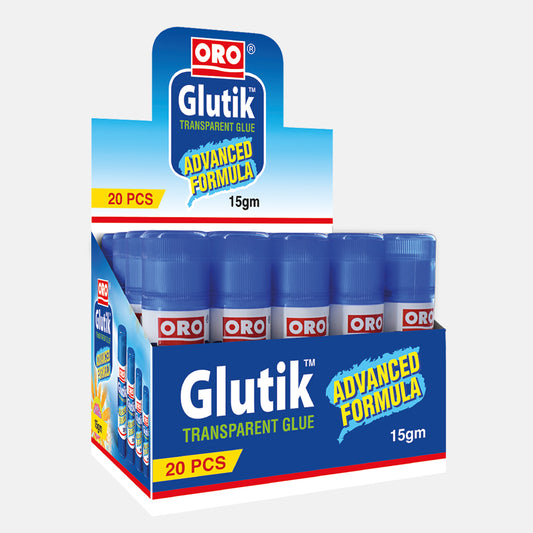 GLUTIK Large Transparent Glue Stick 15 Gram - FlyingCart.pk