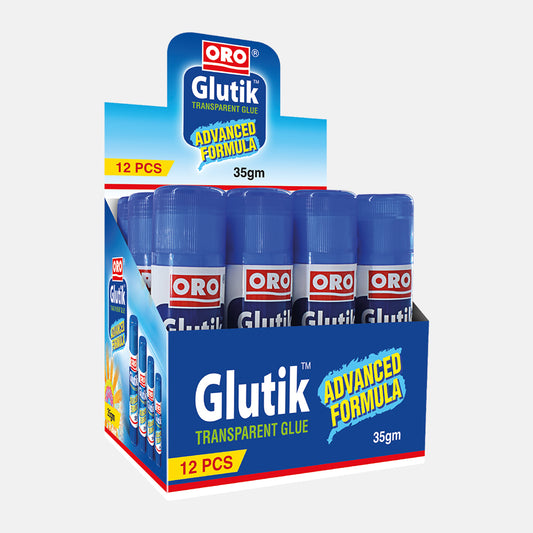GLUTIK Large Transparent Glue Stick 35 Gram - FlyingCart.pk