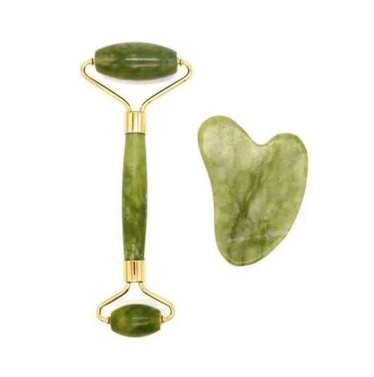 Gua Sha Jade Stone 2 in 1