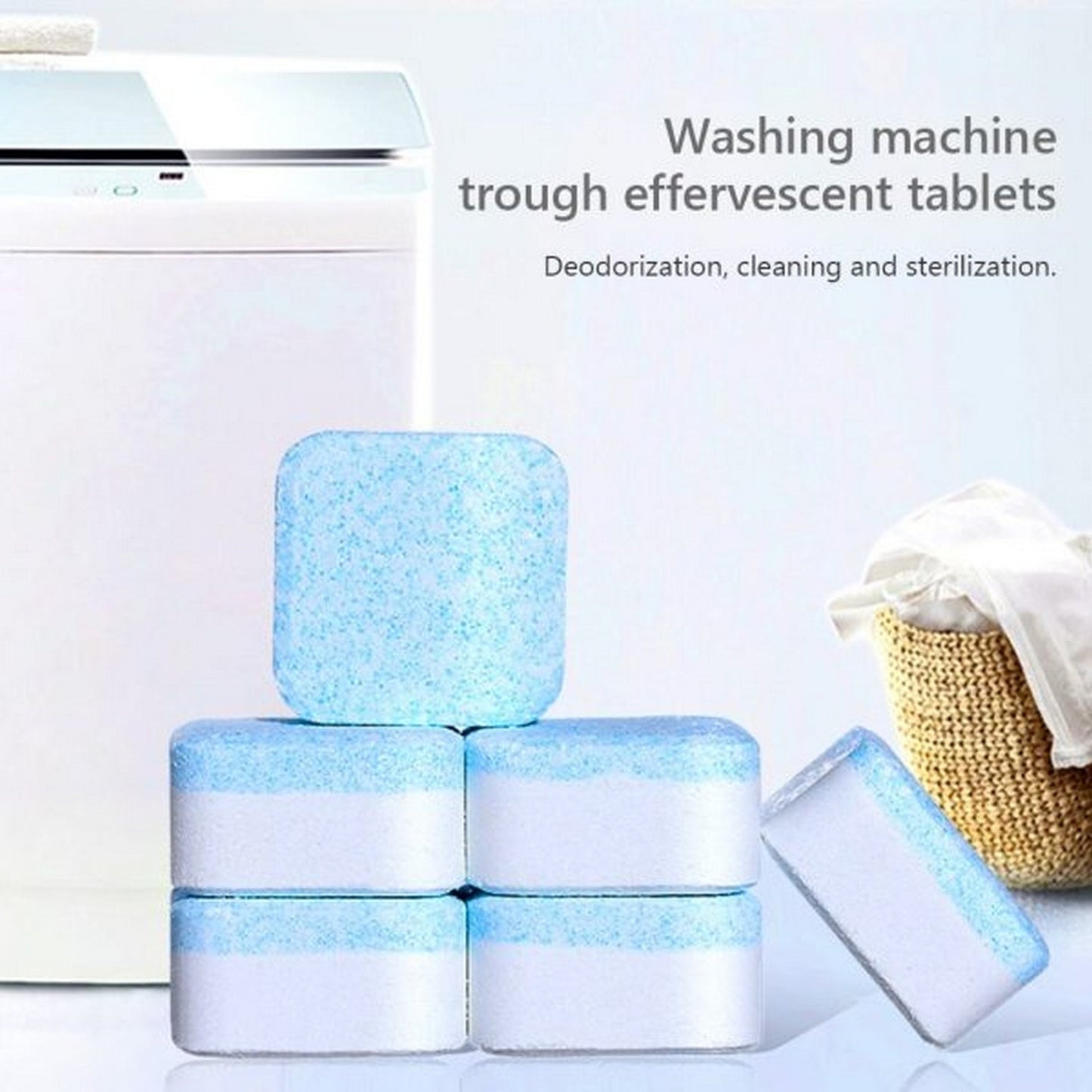 Washing machine cleaner tablets 12 Pieces - FlyingCart.pk