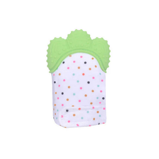 Newborn Teething Mitt, Chewable Silicone - FlyingCart.pk