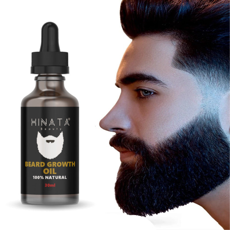 Hinata BEARD OIL FOR GROWTH- FlyingCart.pk