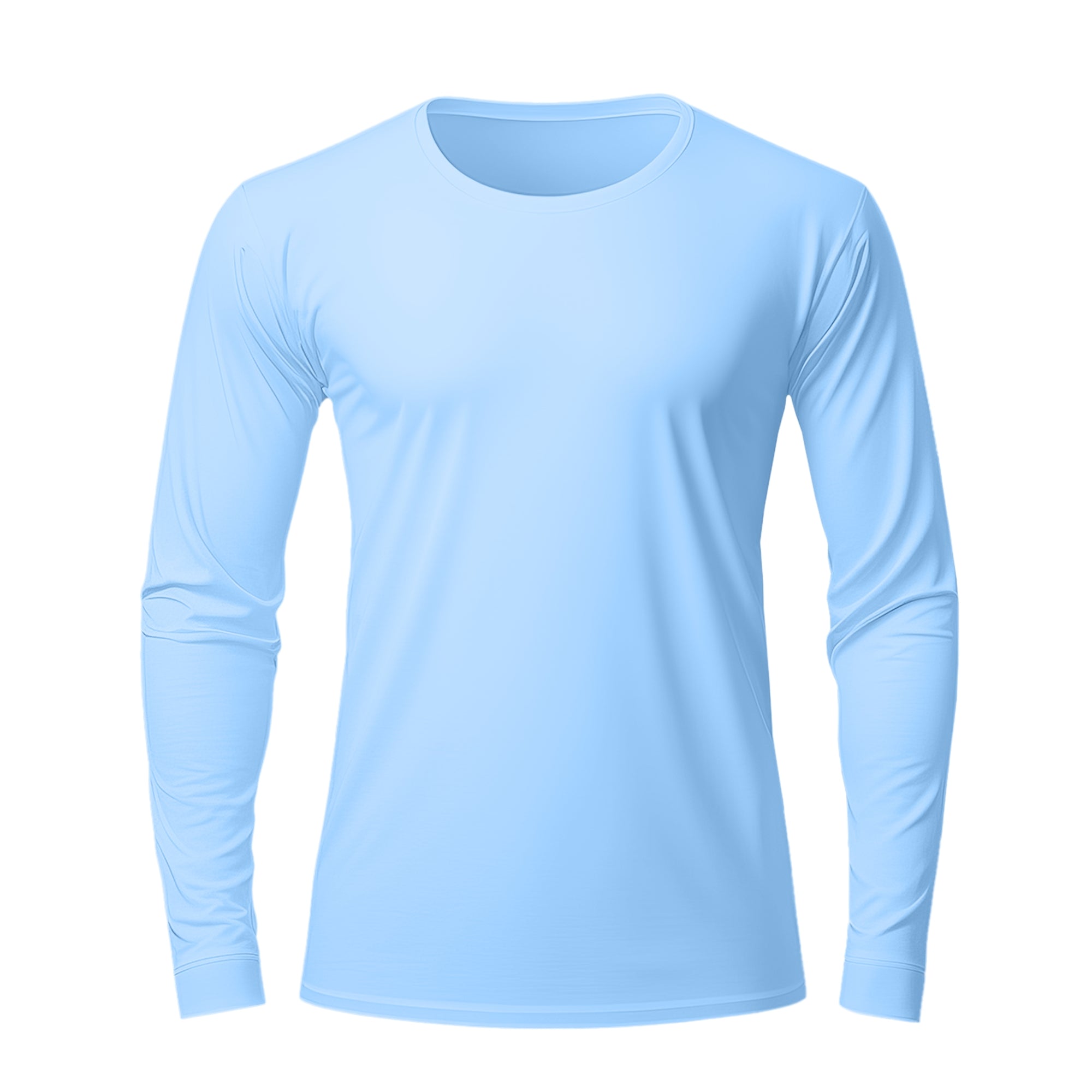 Full Ice Blue T-Shirt For Men