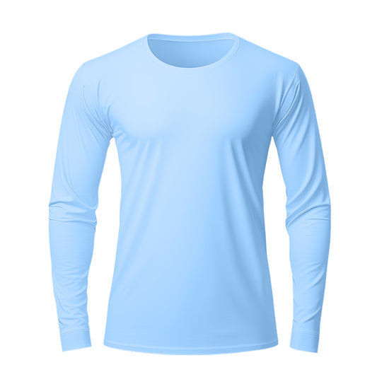 Full Ice Blue T-Shirt For Men - FlyingCart.pk