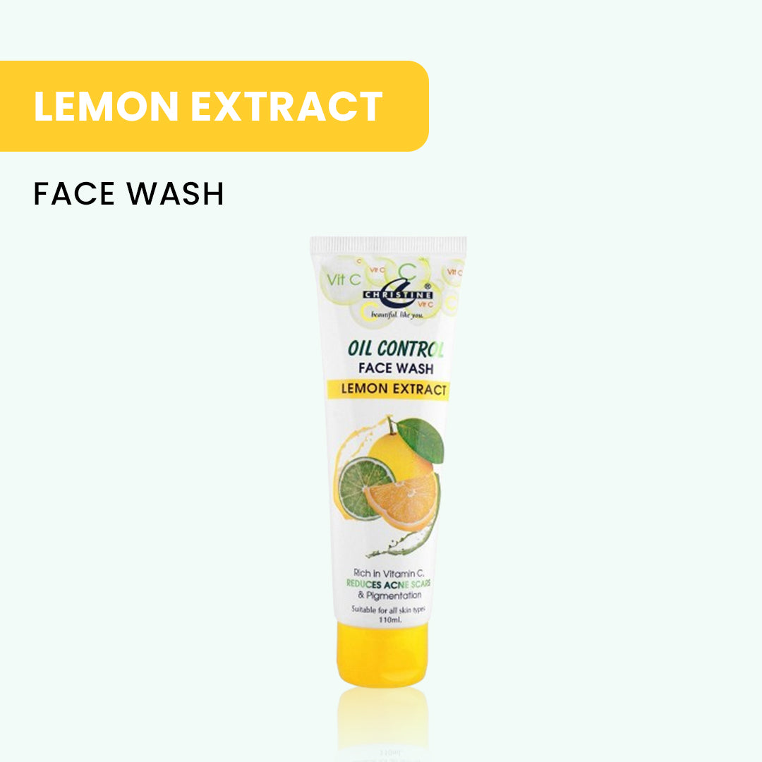 Christine Lemon Face Wash 110ml - FlyingCart.pk