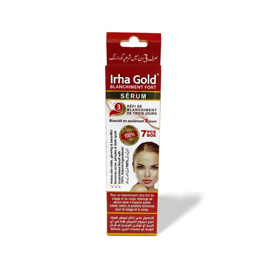 Irha Gold Intense Whitening Serum (Pack Of 6) - FlyingCart.pk