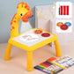 Kids LED Projector Drawing Table Toy-art Board Painting Set