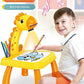 Kids LED Projector Drawing Table Toy-art Board Painting Set