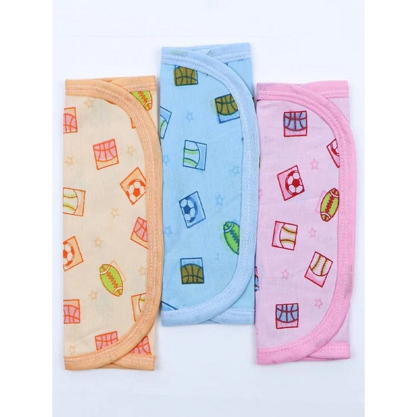 Baby Napkin (Random Color) Pack of 3 - FlyingCart.pk