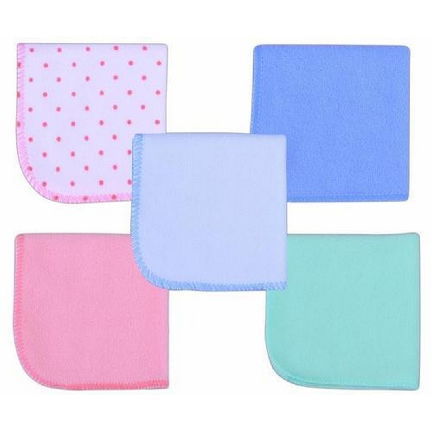 Baby Napkin (Random Color) Pack of 3 - FlyingCart.pk