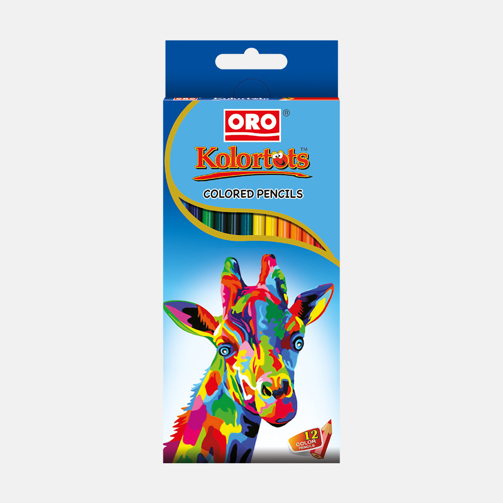 Kolortots Pack of 12 Color Pencils