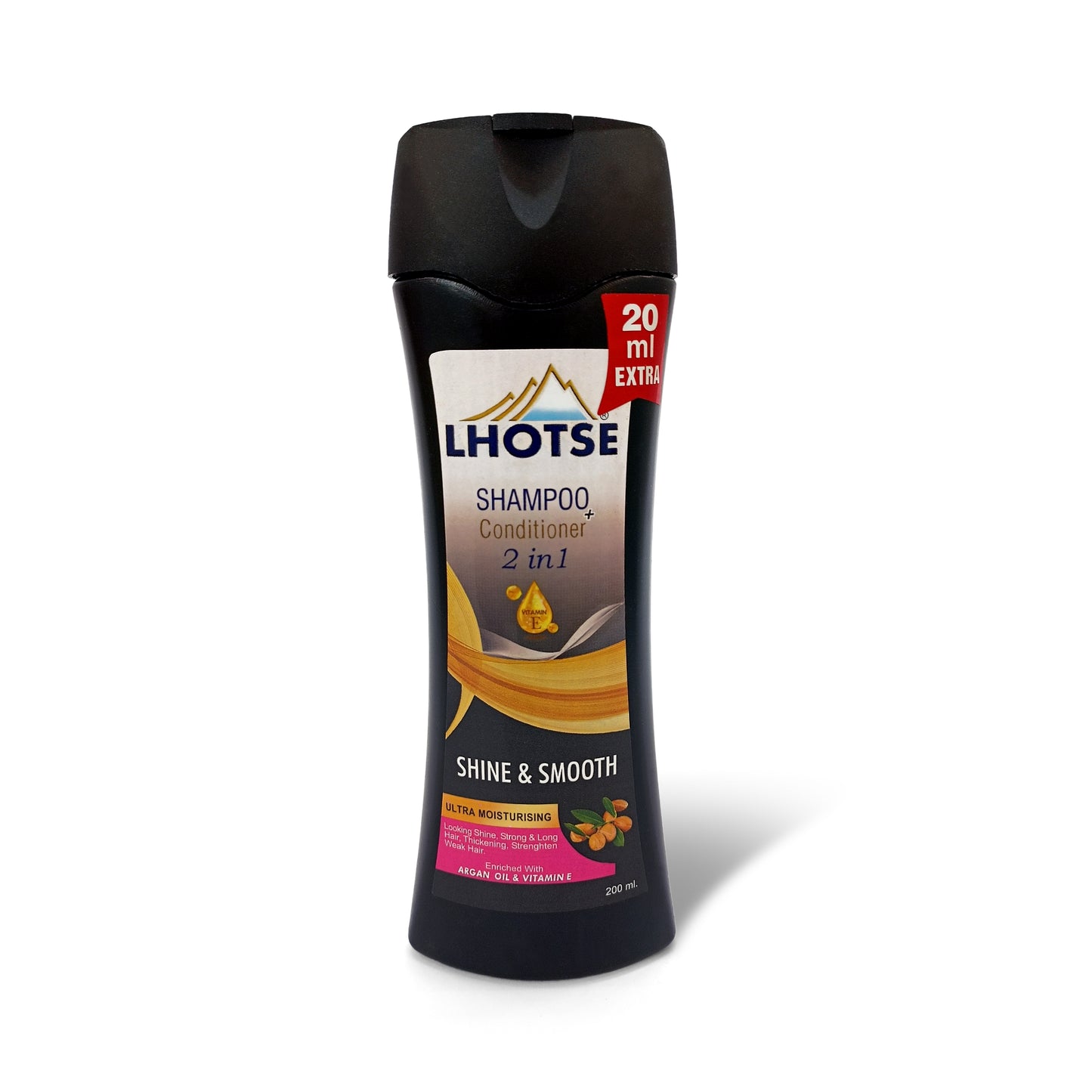 LHOTSE SHAMPOO CONDITIONER SHINE & SMOOTH 200ML - FlyingCart.pk