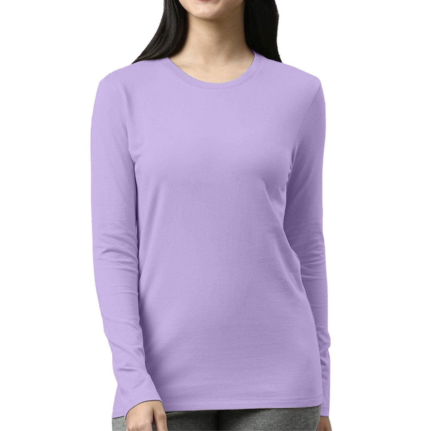 Light Purple Full Sleeves For Women - FlyingCart.pk