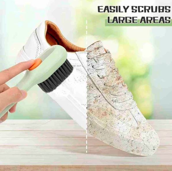 Liquid Dispenser Cleaning Brush Shoe