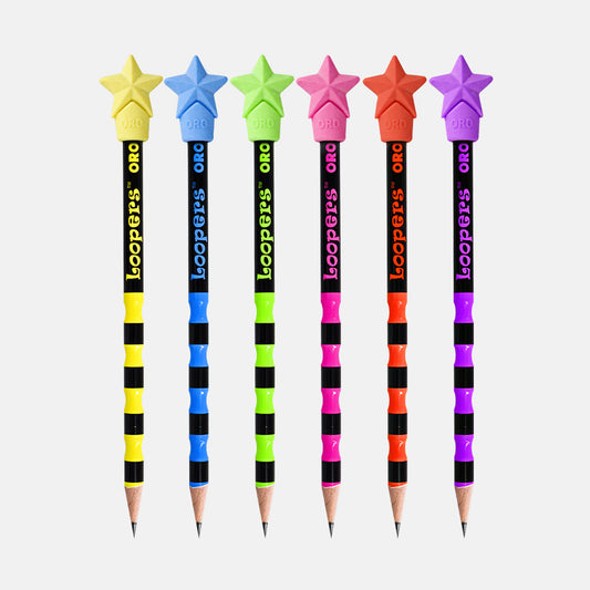 Loopers Star Small Pencils Jar – 48pcs - FlyingCart.pk