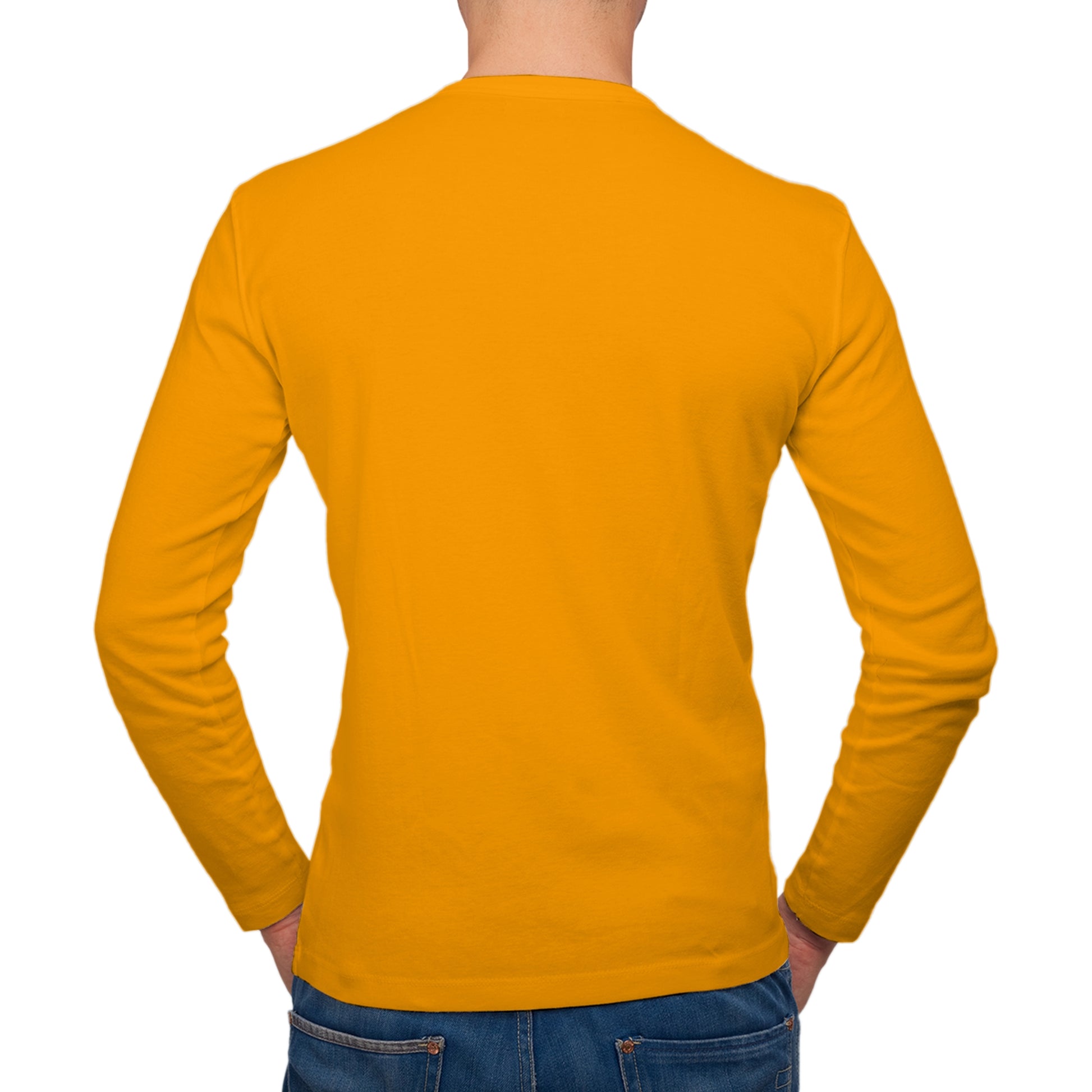 Full Sleeves Mustard T-Shirt For Men - FlyingCart.pk