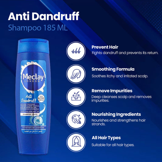 Meclay London Anti Dandruff Shampoo- Flyingcart.pk