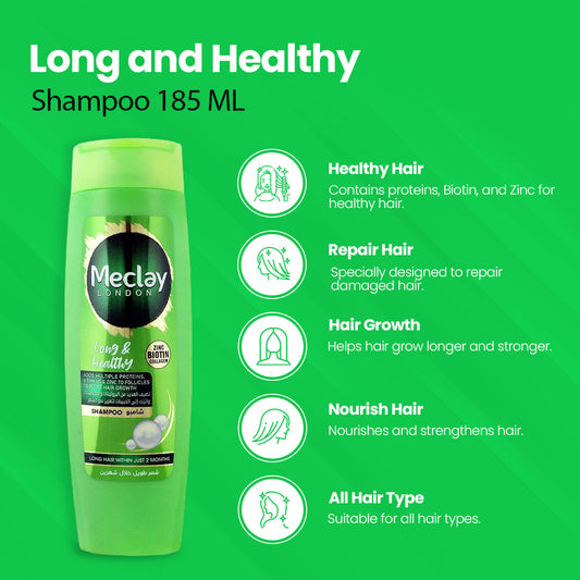 Meclay London Long & Healthy Shampoo