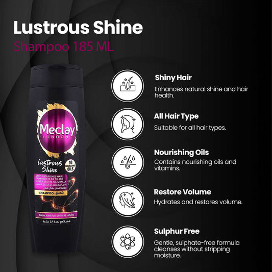 Meclay London Lustrous Shine Shampoo