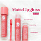 Meiya Matte Lip Gloss Waterproof 6 Pcs