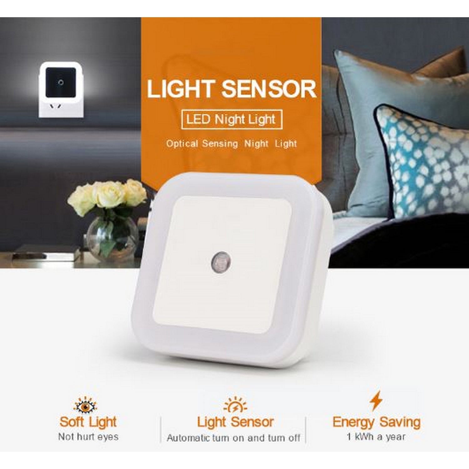 Mini Sensor Night Light - FlyingCart.pk