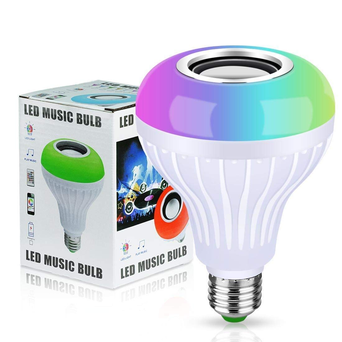 Multifunctional LED Music Light Bulb Bluetooth Speaker- FlyingCart.pk