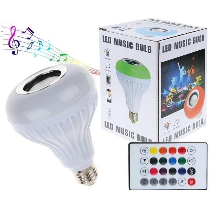 Multifunctional LED Music Light Bulb Bluetooth Speaker