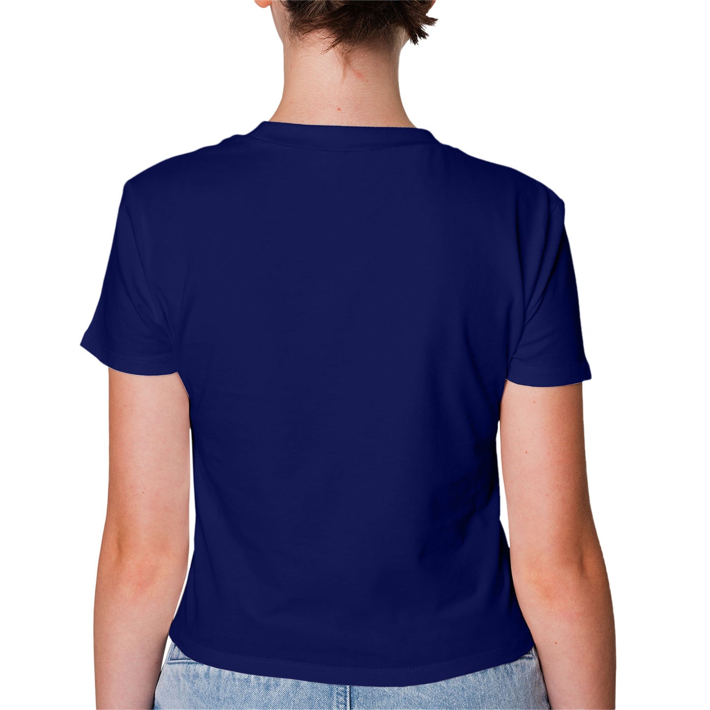 Navy Blue T-Shirt For Women - FlyingCart.pk