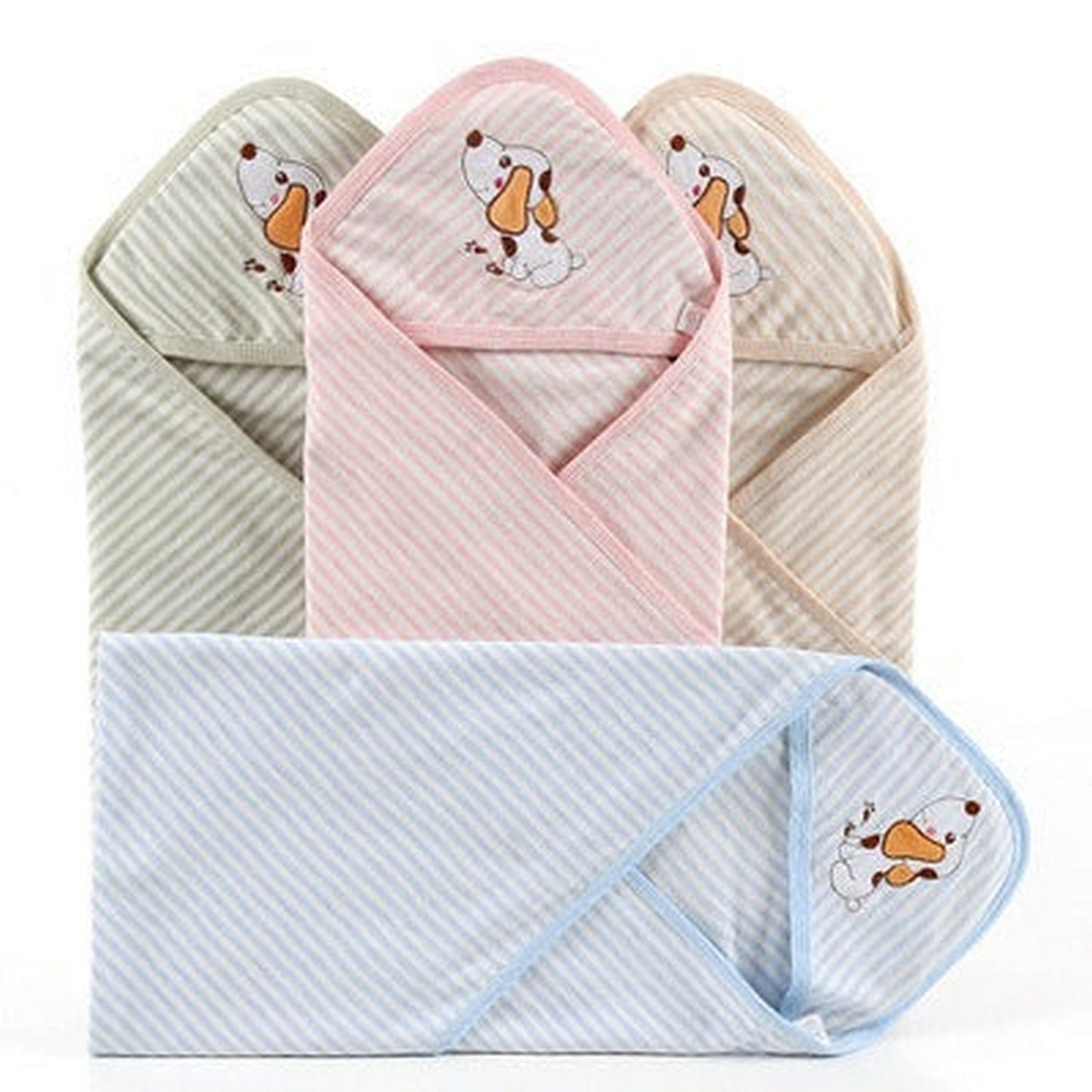 Printed Soft Hooded Towel Baby Winter Wear Keep Warm Unisex - FlyingCart.pk