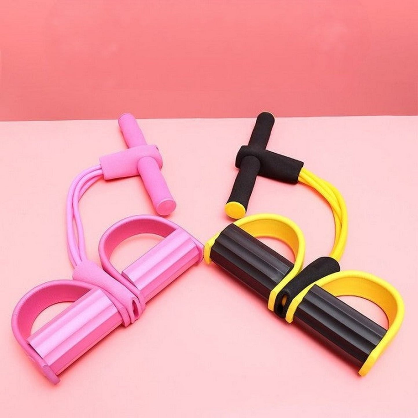 Pedal Resistance Band Slimming Body Shaper Tummy Trimmer Home Gym - FlyingCart.pk