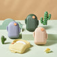 Soap Case Plant Cactus Shape Soap Drain Box Moisture Proof - FlyingCart.pk