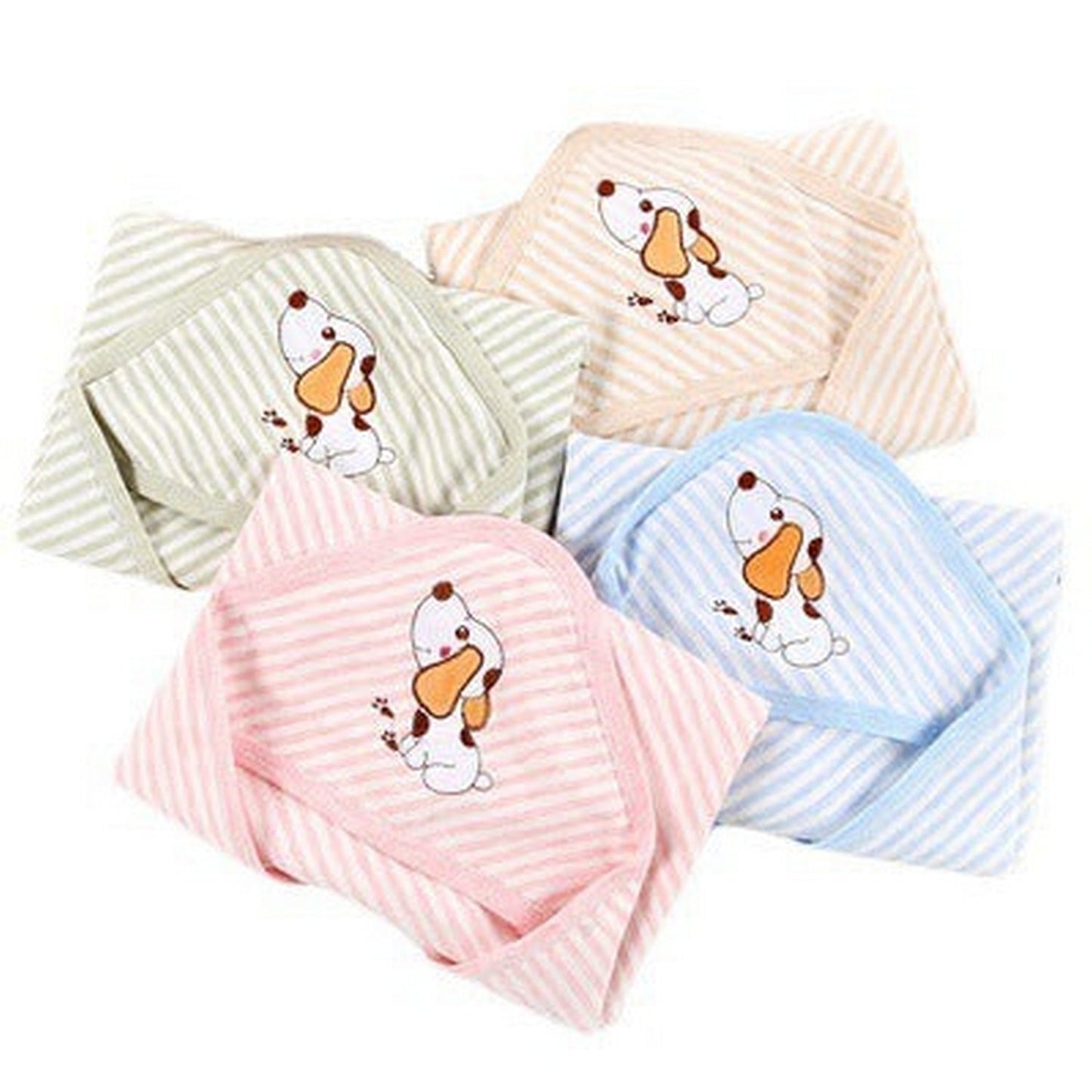 Printed Soft Hooded Towel Baby Winter Wear Keep Warm Unisex - FlyingCart.pk