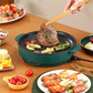 Non-Stick Electric Frying Pan Grill Double-Speed - FlyingCart.pk