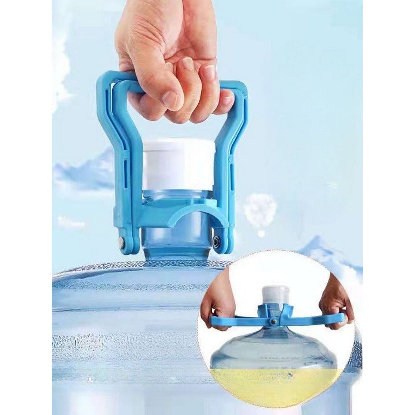 Double Handed Water Bottle Carrier Lifter Easy To Lift - FlyingCart.pk