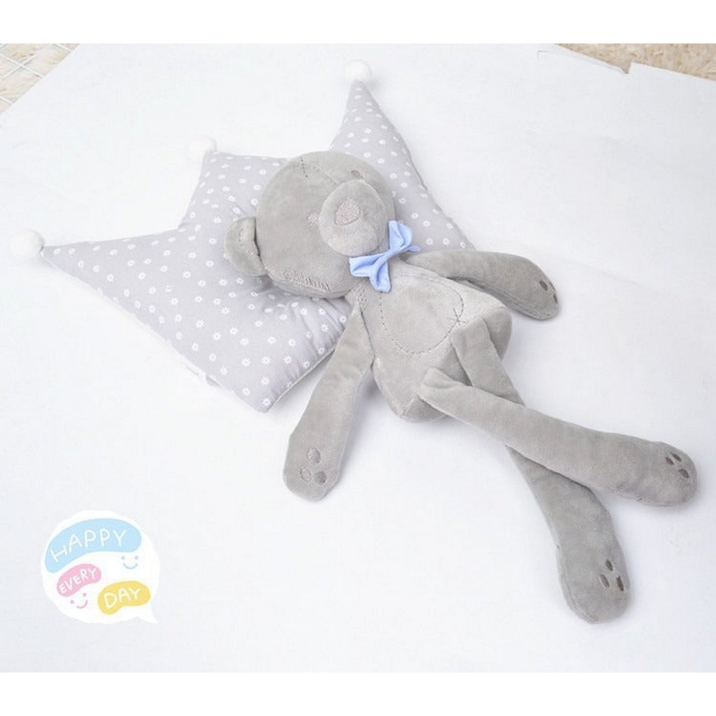 Newborn Baby Cartoon Shape Pillow Protect Baby Bedding Cushion - FlyingCart.pk